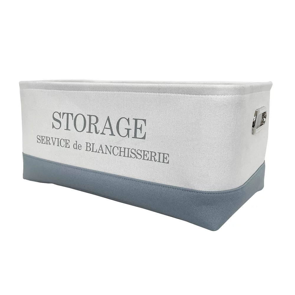 Sonoma Goods For Life® Canvas Tote Storage Bin 4 Sonoma Goods For Life® Canvas Tote Storage Bin - Image 4