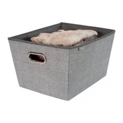 Simplify Large Grommet Storage Bin -US Storage Furniture Sales Store 5828817 ALT4