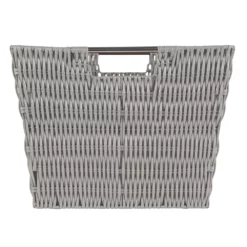 Simplify Large Rattan Storage Tote Basket -US Storage Furniture Sales Store 5828819 ALT3