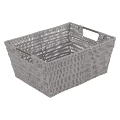 Simplify 3 Pack Set Rattan Tote Baskets -US Storage Furniture Sales Store 5828821 ALT3