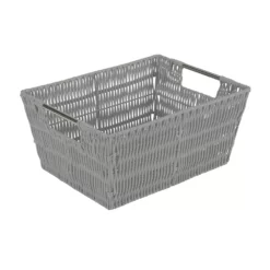 Simplify 3 Pack Set Rattan Tote Baskets -US Storage Furniture Sales Store 5828821 ALT4