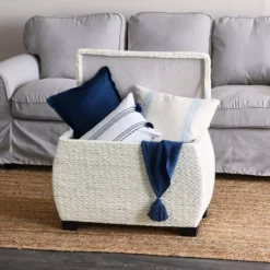 Household Essentials Curved Lidded Chest -US Storage Furniture Sales Store 5831125 ALT2