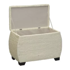 Household Essentials Curved Lidded Chest -US Storage Furniture Sales Store 5831125 ALT4