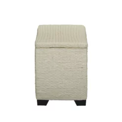 Household Essentials Curved Lidded Chest -US Storage Furniture Sales Store 5831125 ALT5