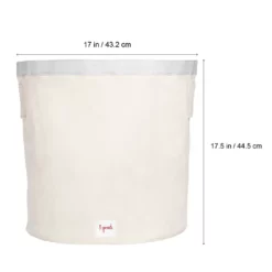 3 Sprouts Toy Chest Storage Bin, Whale Print & Storage Bin Basket, Shark Print -US Storage Furniture Sales Store 5875877 ALT3