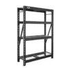 CAT 72 Inch X 48 Inch Industrial Heavy Duty 4 Tier Adjustable Steel Shelving