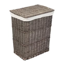 Honey-Can-Do 7-Piece Split Willow Woven Bathroom Storage Basket Set -US Storage Furniture Sales Store 5924760 ALT4