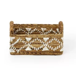 Saddle River Rectangular Banana Western Bins 3-piece Set 10 Saddle River Rectangular Banana Western Bins 3-piece Set -US Storage Furniture Sales Store 5925002 ALT4