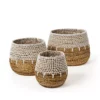 Saddle River Honeycomb Banana Basket 3-piece Set