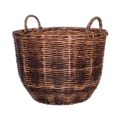 Saddle River Tapered Round Tubular Faux Wicker Basket 2-piece Set -US Storage Furniture Sales Store 5925027 ALT3