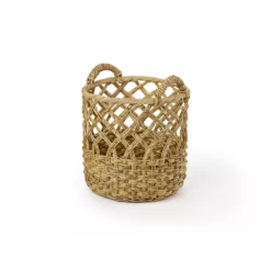 Saddle River 3-piece Set Round Open Weave Banana Baskets -US Storage Furniture Sales Store 5925030 ALT3