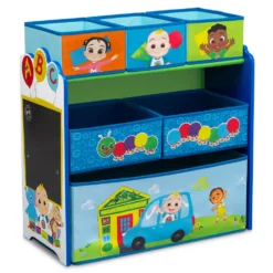 Delta Children CoCoMelon 6-Bin Organizer