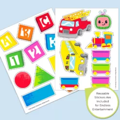 Delta Children CoCoMelon 6-Bin Organizer -US Storage Furniture Sales Store 5929248 ALT4