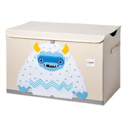 US Storage Furniture Sales Store 50 3 Sprouts UTCYET Collapsible Toy Chest Storage Bin W/Lid For Kids Playroom, Yeti