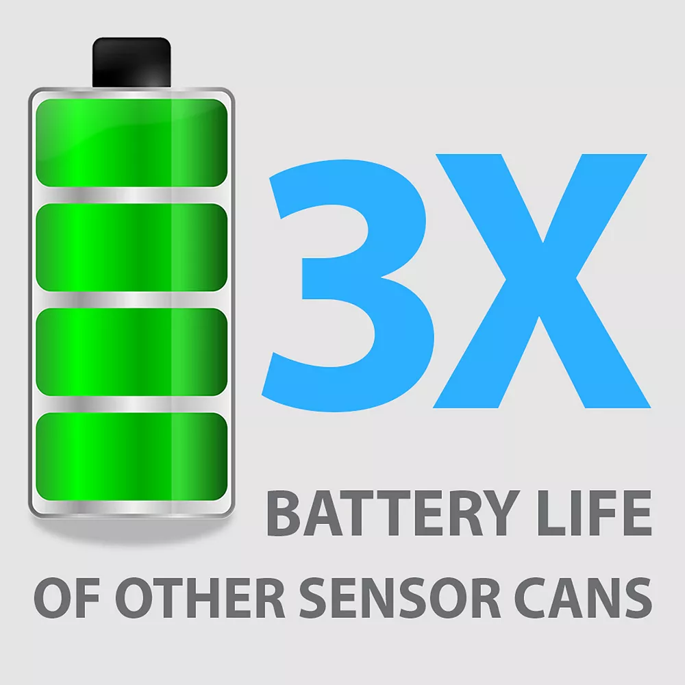 ITouchless Deodorizer 13-gallon Stainless Steel Touchless Trash Can With Carbon Filter Technology 6 ITouchless Deodorizer 13-gallon Stainless Steel Touchless Trash Can With Carbon Filter Technology - Image 6