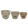 Sonoma Goods For Life® Natural Woven Baskets 3-piece Set