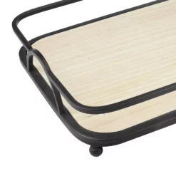 Stonebriar Collection Decorative Rectangular Tray Table Decor 2-piece Set -US Storage Furniture Sales Store 6005797 ALT4