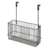 MDesign Metal Hanging Over Cabinet Kitchen Storage Organizer Basket