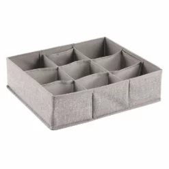 MDesign Fabric 9 Section Drawer/Closet Storage Organizer For Kids