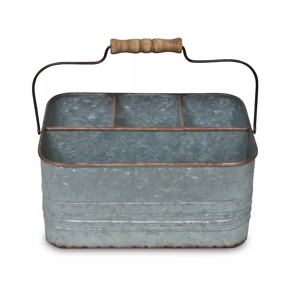 Cheungs 4 Compartment Metal Caddy 3 Cheungs 4 Compartment Metal Caddy - Image 3