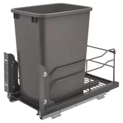 Rev-A-Shelf 53WC-1535SCDM-113 35 Quart Pullout Waste Container Can W/ Soft Close