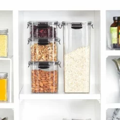 8-Pc. Locking Lid Airtight Canisters -US Storage Furniture Sales Store images 113