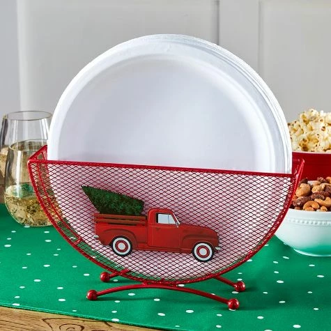 Decorative Holiday Paper Plate Holders 2 Decorative Holiday Paper Plate Holders - Image 2