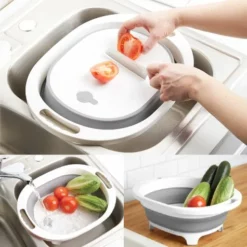 US Storage Furniture Sales Store 14 Collapsible Wash Basin & Chopping Board